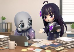 같이하다のイラスト
