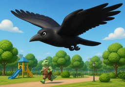 corbeauのイラスト