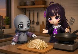 콩나물のイラスト