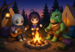 campingのイラスト