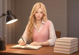 escritoraのイラスト