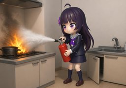 대처のイラスト