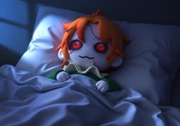 失眠のイラスト