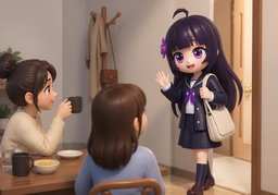 先走了のイラスト