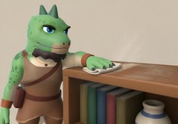 Staubのイラスト