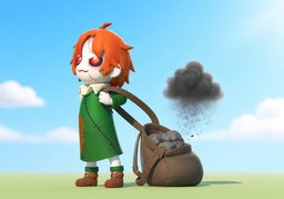 想开のイラスト