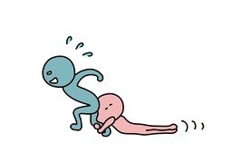 의존のイラスト