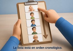 cronológicoのイラスト