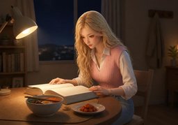 열중하다のイラスト