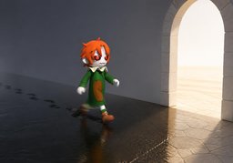 直到のイラスト