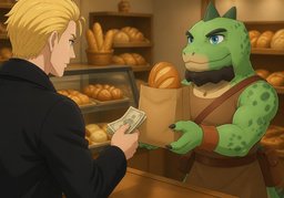 kaufenのイラスト