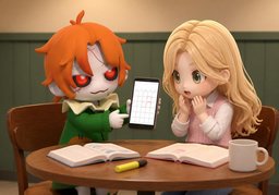 알려주다のイラスト