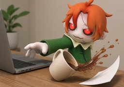 无意のイラスト