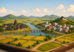 충청도のイラスト