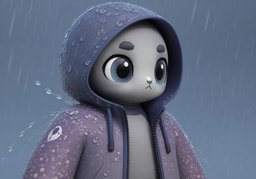 impermeableのイラスト