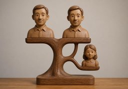 堂妹のイラスト