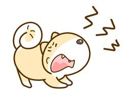 咆哮のイラスト