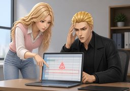 누락되다のイラスト