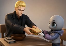 abnegaciónのイラスト