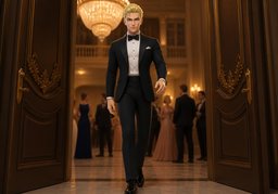 Illustration for smoking (tuxedo)