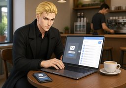 accederのイラスト