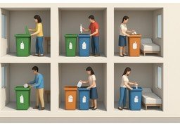 回收箱のイラスト