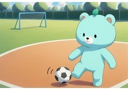 足球のイラスト