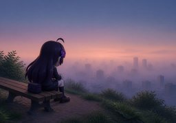 막연하다のイラスト