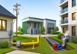 Energieversorgerのイラスト