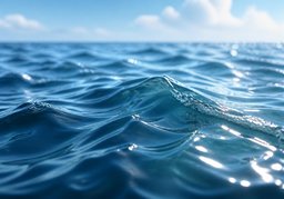 海面のイラスト