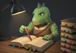 治学のイラスト