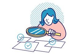 检验のイラスト