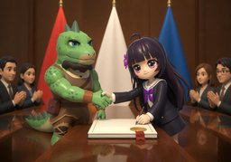 traitéのイラスト