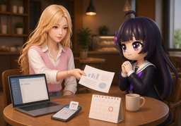 berichtenのイラスト