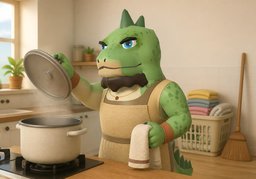 주부のイラスト
