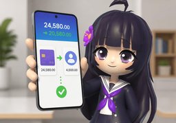 网上银行のイラスト