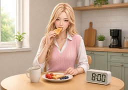 desayunarのイラスト