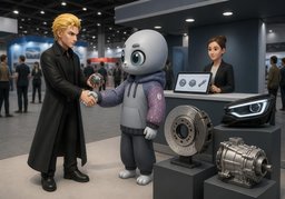 automociónのイラスト