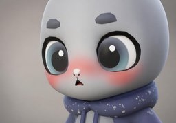 潮红のイラスト