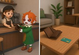 현금카드のイラスト