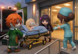 hospitalizarのイラスト