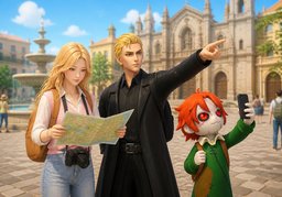 turistaのイラスト