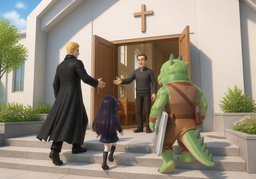 evangelischのイラスト