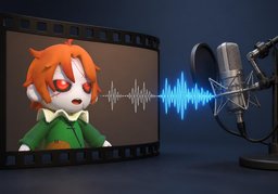 Illustration for 配音 (dubbing)