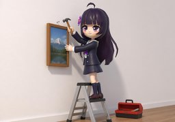 befestigenのイラスト
