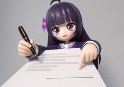 Unterschriftのイラスト