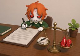 ponderarのイラスト