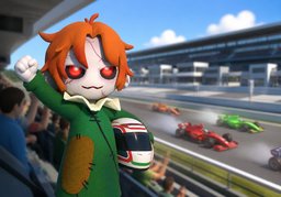 automovilismoのイラスト