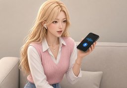 보이스톡のイラスト