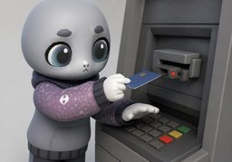 警惕のイラスト